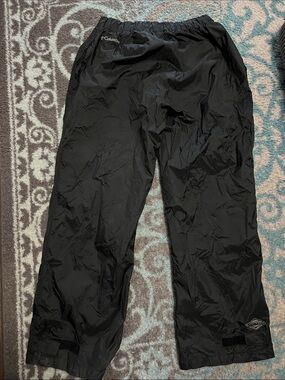 Columbia Black Men's Waterproof Shell Pants 1X
